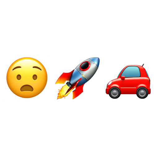 😧🚀🚗 Emoji Domain iOS rendering